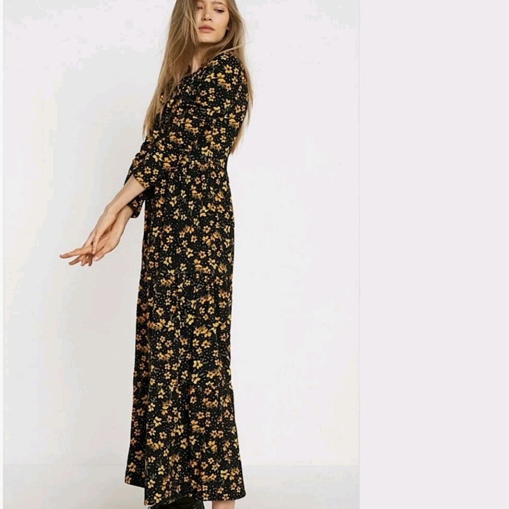 Free People Tiers Of Joy Prairie Midi Dress
